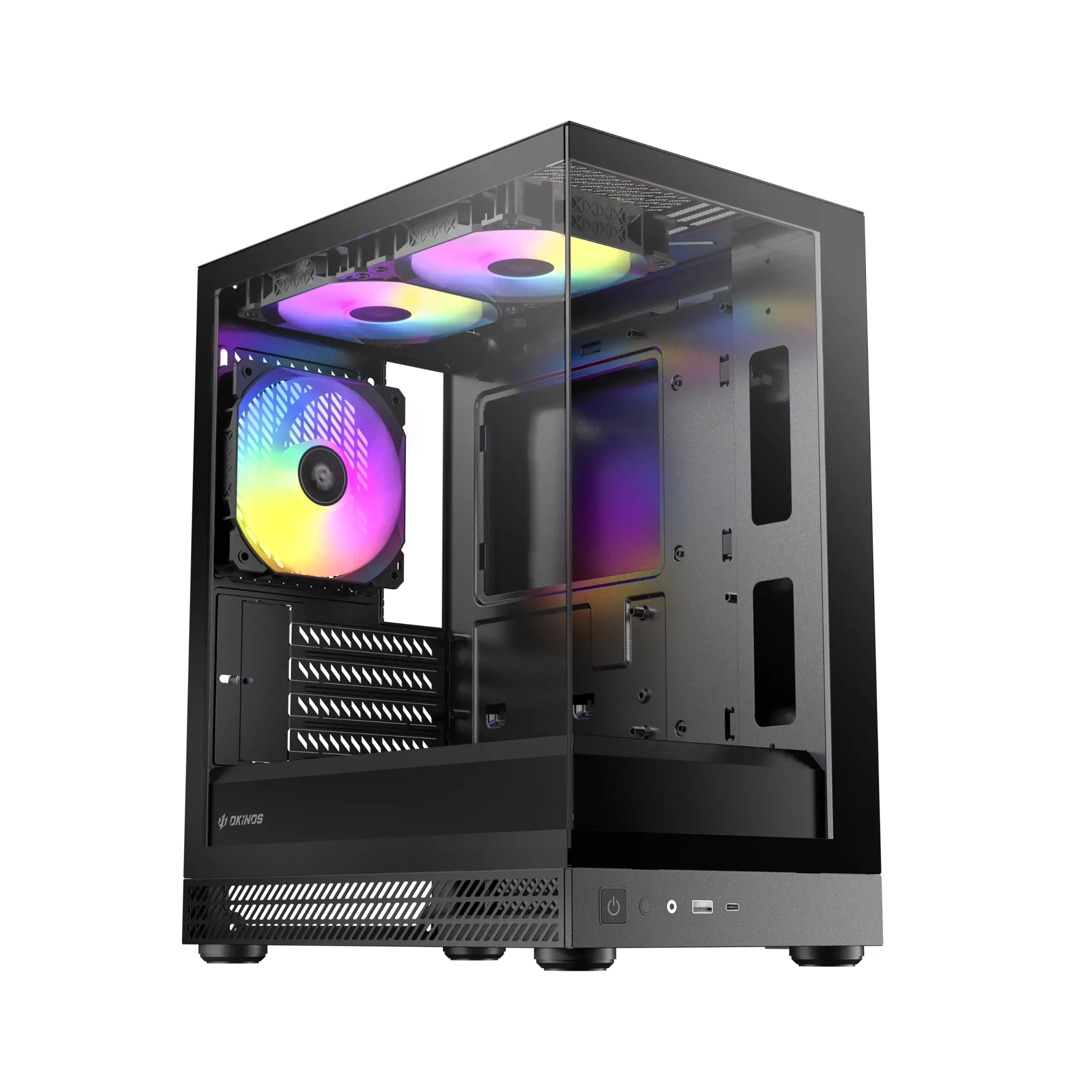 PC_CASE/okinos aqua uno matx case - black.webp